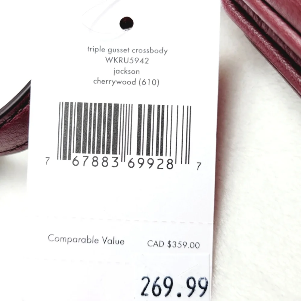 Kate Spade Jackson Triple Gusset Crossbody Bag